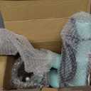 Immersion Hand Blender, ISILER 5-in-1 500-Watt Multi-Purpose Stick Blender with 860ml Food Chopper, 600ml Container, Milk Frother, Egg Whisk, 8-Speed for Puree Infant Food Smoothies Soups (Green)