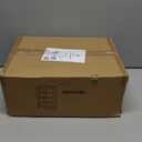 Calmootey Portable Closet Organizers, Clothing Storage, Wardrobe with 6 Shelves and Hanging Rod, Non-Woven Fabric Cover with 4 Side Pockets, Black