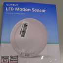 Combuh Battery Operated Shower Light Waterproof Inside, Rechargeable Motion Sensor Ceiling Lights Battery Powered with Remote, No Wiring Magnetic Cordless LED Overhead Lighting for Closet Hallway