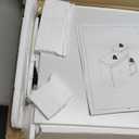 Furinno Econ Multipurpose Home Office Computer Writing Desk, White/Black