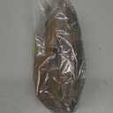 FireKylin Resealable Stand Up Pouches with Zipper 100 PCS, 4.7" x 7.9", Paper Bags, With Window, Clear Fornt Pouches, Food Storage, Brown