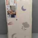 Nuby Foldable Reversible Baby Play Mat, 77" x 58", XXL, 0M+, Stars & Sky