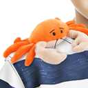 Crab Shoulder Plush Toy with Magnet, Sea Animal Stuffed Animals Toy for Kids, Birthday Christmas Thanksgiving Gifts for Boys and Girls Party Decoration