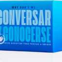 Why Don't We Conversar y Conocerse in Spanish 240 Cards with Questions, Games, Conversations & More. Fun Game for Adults and Gift for Couples.