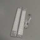 BLS 10inch Under Cabinet Lights, 40 LED Closet Lights, Motion Sensor Light Indoor, Battery Operated Lights, 1800mah USB C Rechargeable Under Cabinet Lighting, Magnetic Night Light for Kitchen (2 Pack)