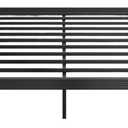 ZIYOO 14 inch Metal Queen Bed Frame with Vintage Style, Mattress Slide Stopper, 1500LBS Heavy Duty Steel Slats, No Box Spring Needed, Platform Noise-Free, Easy Assembly