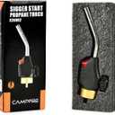 CAMPFIRE Trigger Start Gas Welding Propane Torch, High Intensity Mapp Gas Torch Head, Adjustable Flame For MAPP Fuel