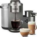 Keurig K-Cafe Special Edition Single Serve K-Cup Pod Coffee, Latte and Cappuccino Maker, Nickel