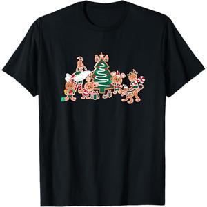 Disney Mickey & Pals Gingerbread Cookies and Christmas Tree T-Shirt. Size 2XL