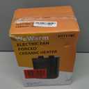 Small Space Heater, 1500W Portable Heaters for Indoor Use with Thermostat, PTC Ceramic Desk Heater for Office, Fan Only Electric Heater for Room Home Bedroom