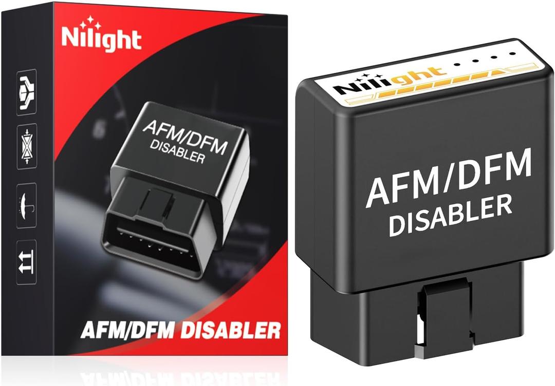 Nilight AFM Disabler Active Fuel Management Delete AFM/DFM Disabler for 5.3 Silverado Chevy 2010-2018 GMC Sierra Yukon Tahoe Avalanche Cadillac Escalade V6 & V8 Engine 5.3L 6.0L 6.2L Vehicle Orange