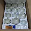 Cupping Therapy Sets,14 Cups Thick Chinese Acupoint Glass Cupping Therapy Set for Professionals,for Massage Back and Relieve Fatigue