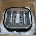 BLACK+DECKER 4-Slice Toaster, Extra Wide Slots, 7 Shade Settings, 1400 Watts, Frozen and Bagel Buttons, Toast Shade Selector, Extra Lift