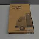 5x7 Kids Picture Frame, HD Glass Tabletop or Wall Horizontal Display, White Plastic Toy Car Frame, Girl and Boy Children's