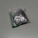 Waydress 2 Pieces Mesh Hair Net Rayon Knit Snood Women Crocheted Sleep Cap (Black)