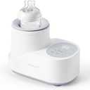 360° Airflow Heating Waterless Baby Bottle Warmer with Gentle Rock Motion for Breastmilk and Formula - Precise Temperature Control & Even Heat Distribution