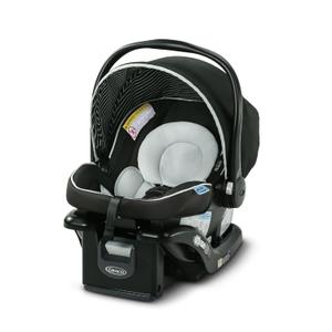 Graco SnugRide Lite LX Infant Car Seat, Lightweight Rear-Facing Seat for Babies 430 lb, 4-Position Adjustable Base, LATCH Installation & ProtectPlus Engineered, Studio