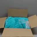 GORILLA GRIP Bath Rug Mat, Soft Absorbent Chenille, Quick Dry Microfiber Mats, Rubber Backing Washable Shower Floor Rugs, Bathmat Runner, US Designed Bathroom Home Decor Accessories 24x17, Turquoise