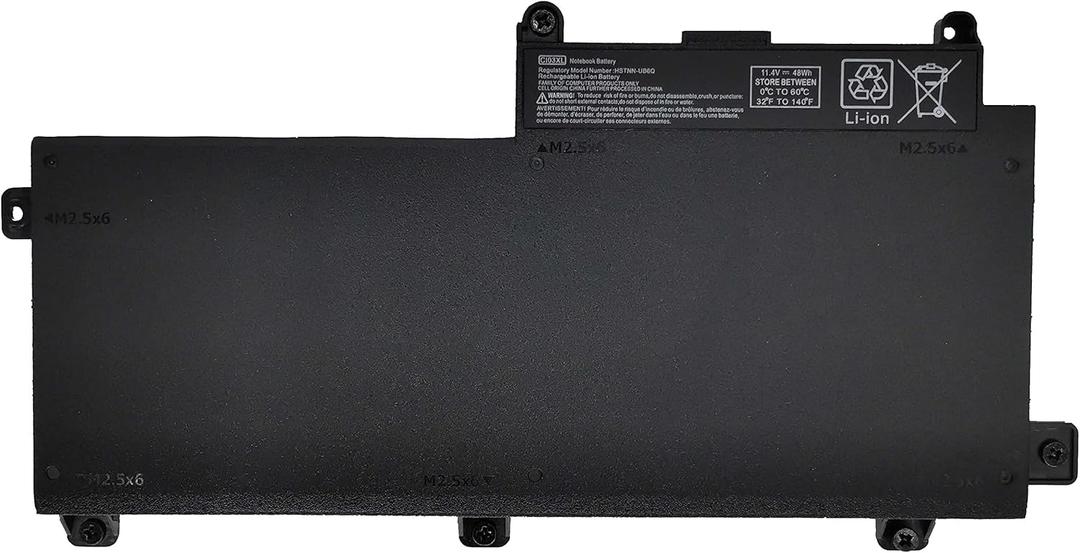 New CI03XL Replacement Battery Compatible with HP 801554-001 ProBook 640 640 G2, 645 645 G2, 650 650 G2, 655 655 G2 Series, CI03 CIO3 CIO3XL HSTNN-UB6Q (11.4V 48Wh)