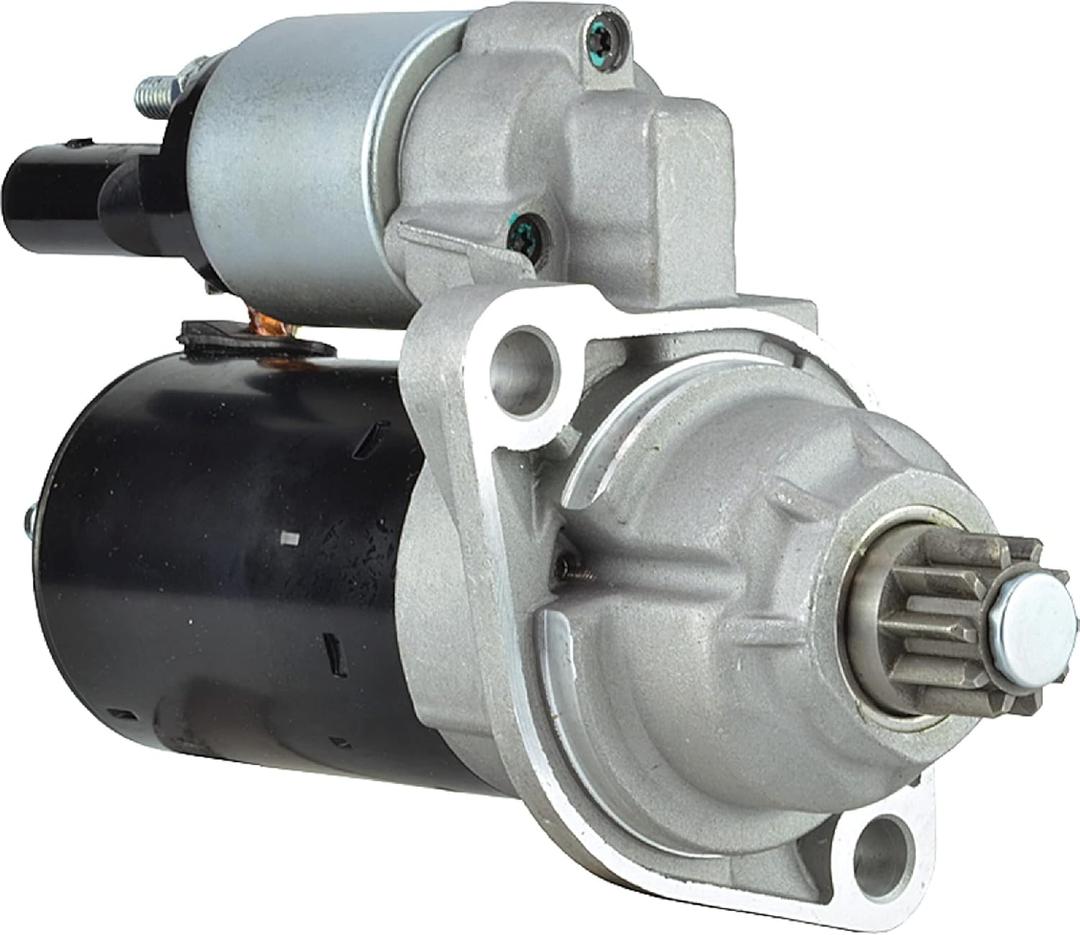 DB Electrical 410-24356 Starter Compatible with Audi A3 & GTI 2006-2014, Volkswagen Beetle 2012-2013, Jetta 2006-2015, Tiguan 2009-2017, 2.0L, 12V Counter Clockwise 1.1KW PMGR, Replaces 02M-911-021B