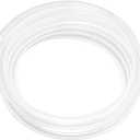 1 ID  1-1/4 OD - 10 ft Clear Plastic Vinyl Tubing, Flexible PVC Hose Lightweight BPA Free and Non-Toxic vinyl Tube for Transfer Water Air Oil
