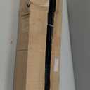 Fence Post Anchor 4''x4'', Heavy Duty Metal Fence Post Anchor Ground Spike 4''x4'' for Mailbox, Bird Feeder, Decking with The Black Powder Coating Cover on The Surface (Set 2)