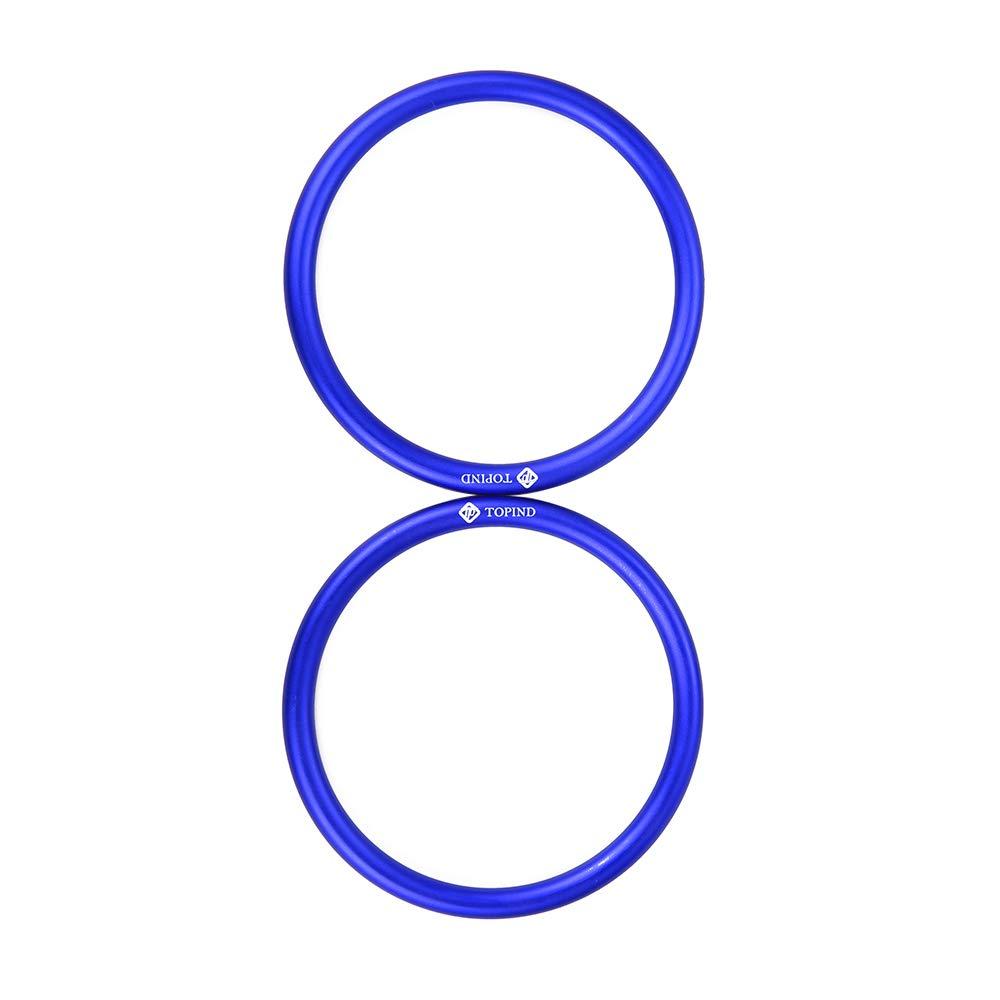 TOPIND Sling Ring Baby Carrier, 3 Inch Aluminum Rings for Baby Slings & Baby Wrap Carrier (Blue)