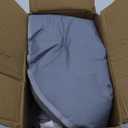 Cooling Dog Bed with Water Mat and Pillow, Waterproof Cooling Mat for Medium Small Dogs up to 50lbs, Pet Cool Pad with Summer Cool Fabric (Grey, G-Shaped) (31.5"L x 23.6"W x 3.2"Th)