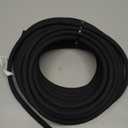 Raindrip 015005T 1/4-Inch by 50-Foot Soaker Hose Tubing for Drip Irrigation, Use in Vegetable Garden, Planters, and Borders, 50-Foot, Black