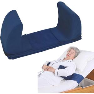 Wheelchair Lateral Support Cushion, Wheelchair Back Support Cushion for Positioning, Lateral Foam Wedge Cushion for The Elderly (Blue) (Blue)