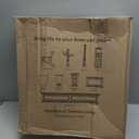 Mayne Woodhaven Address Sign Post - White - Includes Post & Address Arm - Polyethylene - Fits plaques up to 15in W (5812-W)