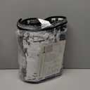 Runner Rug 2x6 Washable Rug Runners for Hallways Kitchen Non-Slip Rugs Abstract Print Soft Faux Wool Carpet Runner for Entryway Indoor, Bedroom Bedside, Laundry, Dorm, Home Decor (Black and Grey)