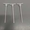 3 Pcs Round Ceiling Diffuser Plastic Key Handle, Vent Key for Steel Butterfly Damper, Adjust Air Flow Replacement for Round Vent Cover 6" 8" 10" and 12", Key Only, Damper Not Included