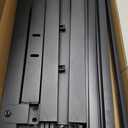 OLIXIS Twin Metal Platform Bed Frame - 14in High Heavy Duty Mattress Foundation with Storage Space, No Box Spring Needed, Sturdy Steel Slat Support, Easy Assembly, Black