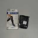 Truform Sheer Compression Stockings, 8-15 mmHg, Women's Knee High Length, 20 Denier, Black, Medium