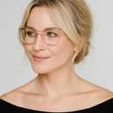 2SeeLife Blue Light Reading Glasses for Women  Small-Medium Fit, Sturdy Frame, Spring Hinges, Premium Readers, Pink, +2.25