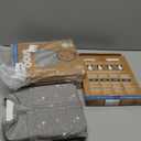 Happiest Baby SNOO Sleep Sack - 100% Organic Cotton Baby Swaddle Blanket - Doctor Designed Promotes Healthy Hip Development - 3-Pack Bundle (Graphite Stars, S, M, L)