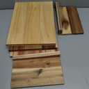 Book Cutting Board Set of 3 with Stand-The Cutting Board Library, Solid Wood Book-Shaped Boards for Serving & Display, Labeled Meat & Fish, Bread & Cheese, Fruits&Vegetables-Decorative Cutting Boards.