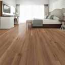 INMOZATA Peel and Stick Floor Tile, 36Packs 54 Sq. Ft Vinyl Flooring Plank 36"x 6" Peel and Stick Vinyl Flooring Tile Waterproof Wood Grain for Bedroom, Living Room, Kitchen, RV(Smoke Oak)