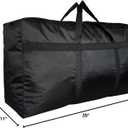 DoYiKe Extra Large Storage Duffle Bag with Zippers and Handles, Big Foldable Duffle Bag for Travel