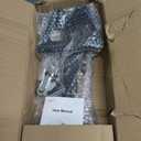 Heavy-Duty Black Metal Articulating Arm Mounting Bracket with Universal Joint and Hardware Kit