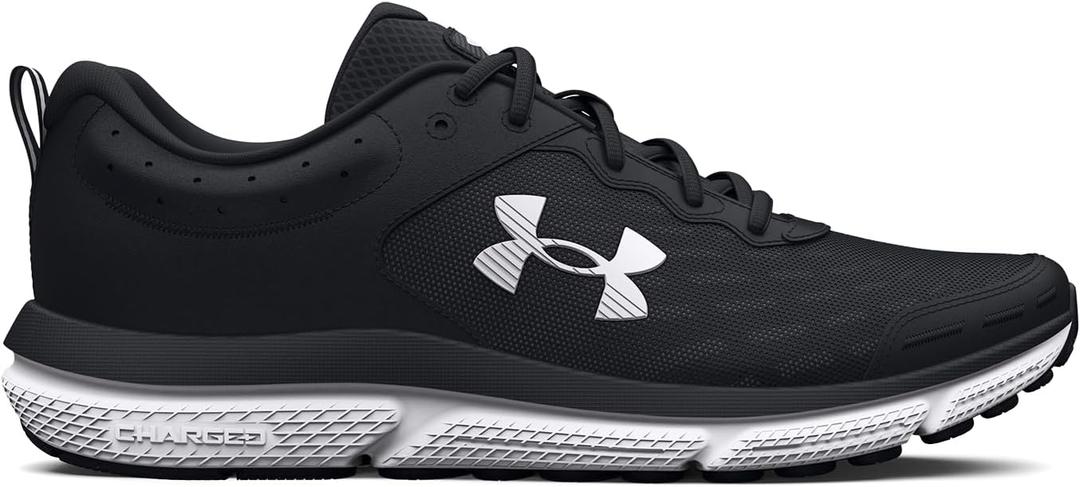 Under Armour Women's Charged Assert 10 (12, (001) Black/Black/White)