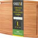 Bamboo Cutting Boards for Kitchen,Carbonized Wood Cutting Board with Deep Juice Groove for Chopping Meat, Vegetables, Fruits, Nuts,Lightweight & Durable,Ideal Kitchen Gift