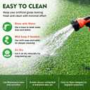 Artificial Grass Turf Rug 7x15 FT Outdoor Indoor Fake Grass Carpet Realistic Grass Turf Faux Lawn Pet-Friendly Area Rug Green Grass Rug Ideal for Patio, Balcony, Garden, Backyard, Photo Shoot Backdrop