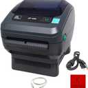 Zebra ZP450 Direct Thermal Label Barcode Printer, ZP 450 with USB 2.0 Cable & 3 Prong Cord - USB, Serial and Parallel Connectivity 203 DPI Resolution 