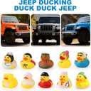 Arttyma Rubber Ducks in Bulk,Assortment Duckies for Jeep Ducking Floater Duck Bath Toys Party Favors (100-Pack)
