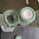 Momcozy 22oz Portable Breast Milk Cooler for Outdoor, Life Saver with 360° Total Cooling for 24 Hours, Larger Capacity Travel Breastmilk Chiller with 2pcs Baby Bottles for Breastmilk Storage, Green