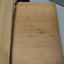 Gashell Wire Shelf Covers, Bamboo Wire Rack Covers for Pantry, Closet (4pcs, 31" W x 16" D)