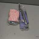 2026 Upgraded Snap Grip Mini Mop, Zero Touch Mini Mops, Cloth Changing Mini-Mop with Automatic Hands Free Push Pull Handle, Retractable Disposable Dust Mops for Multi Cleaning (37.4in + 10*Cloth)