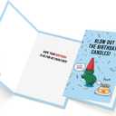 6 x FANCYLUCKY Funny Birthday Cards for Men, Hilarious Birthday Card for Husband Boyfriend Dad Brother, Bday Gift for Men